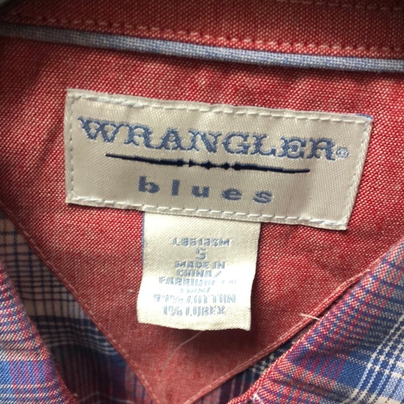 Vintage NWT Wrangler Blues Sleeveless Western Snap Up Shirt - Picture 2 of 7